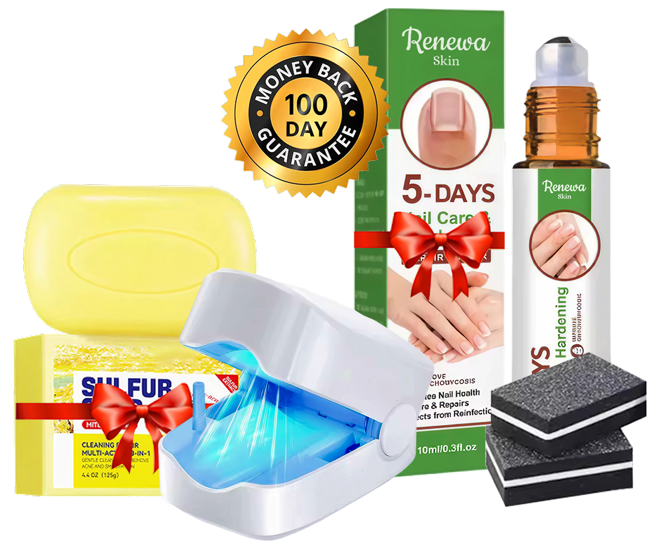 1x RenewaNail Device + Antifungal Nail Serum