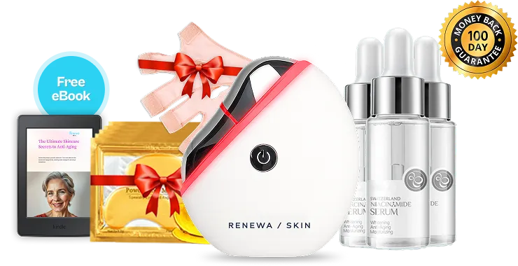 Renewa Gua Sha + 3 Swiss Niacinamide Serum