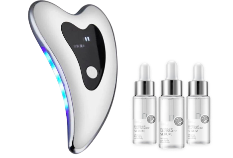 1 x GuashSculpt + 3 x Niacinamide Serum