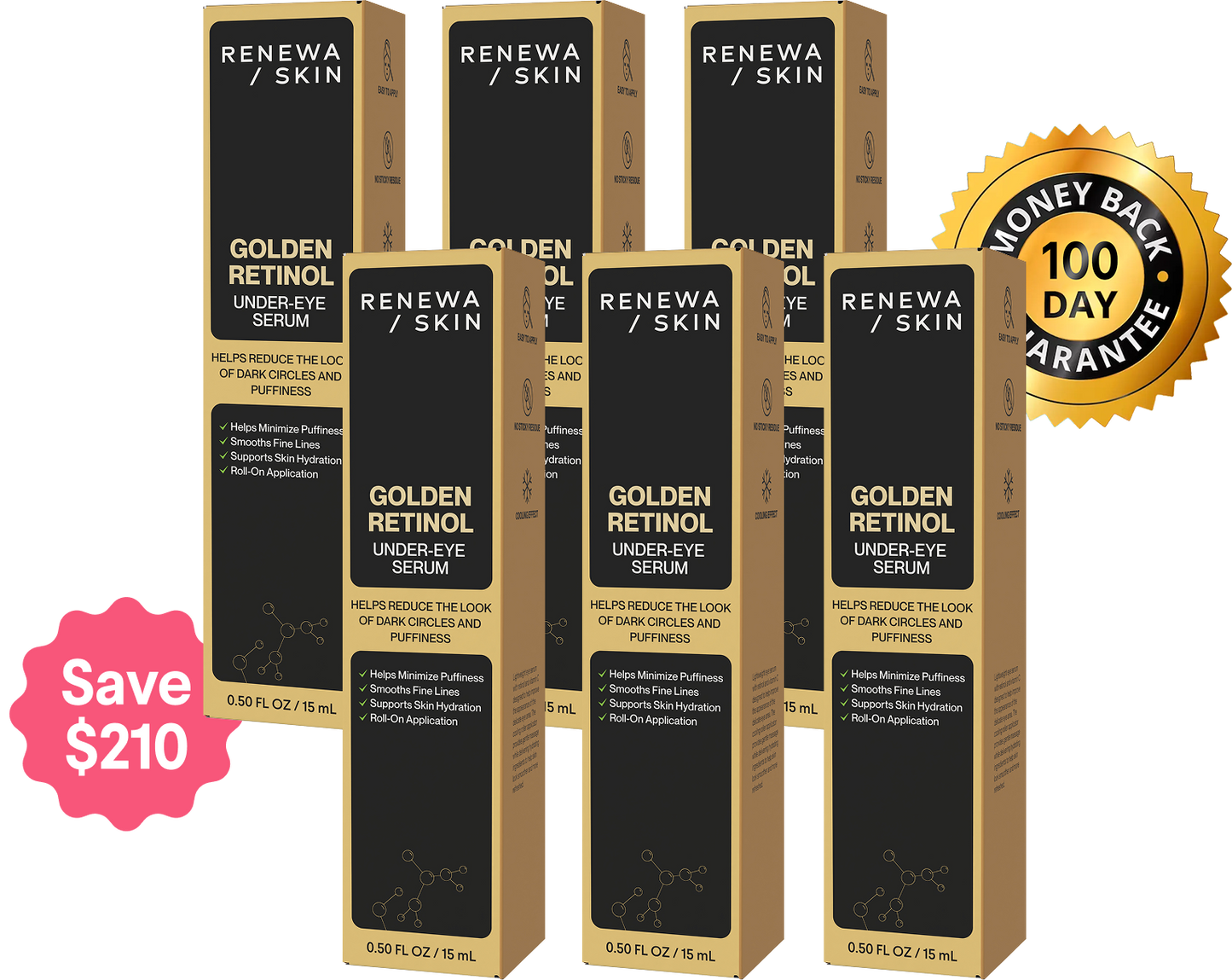 6x Golden Retinol Eye Serum