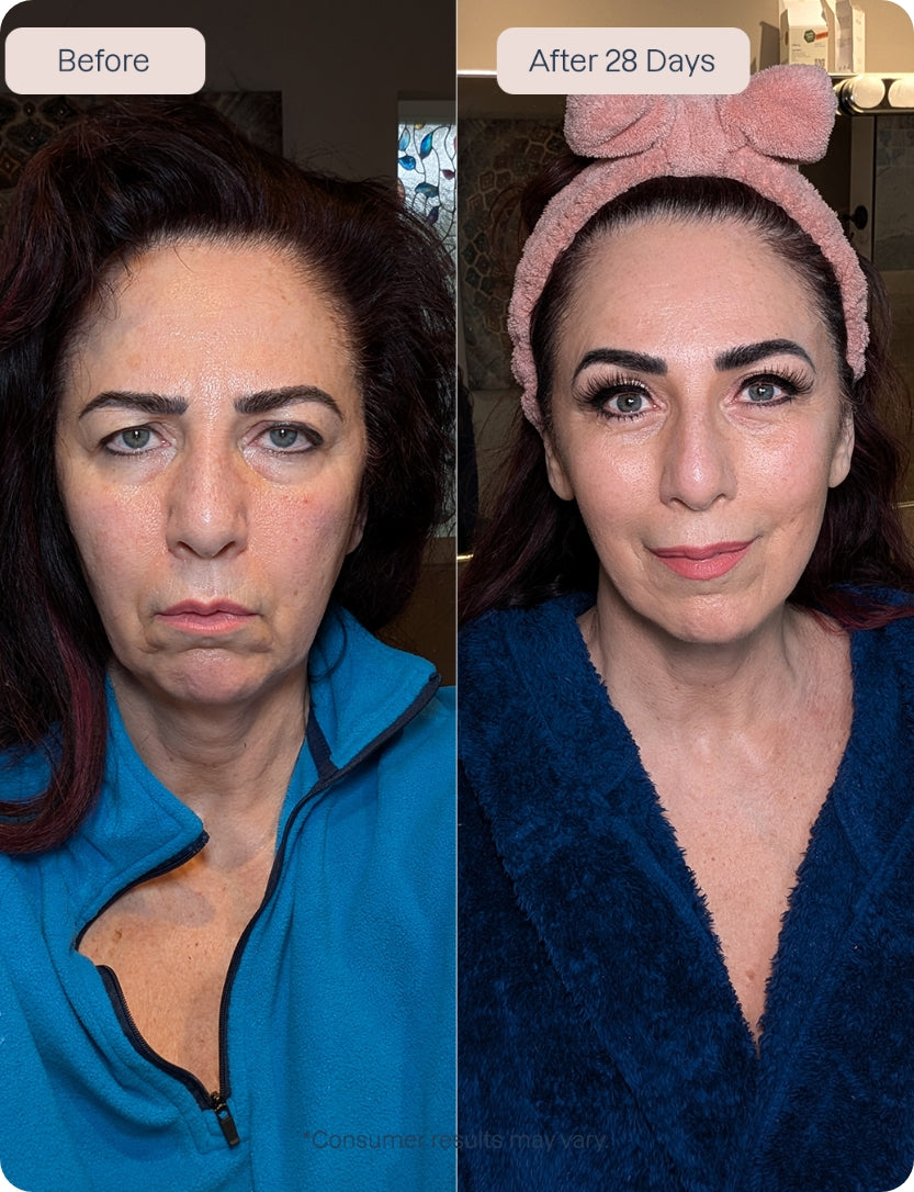LuminaGlow + Renewa AgeDefy Serum
