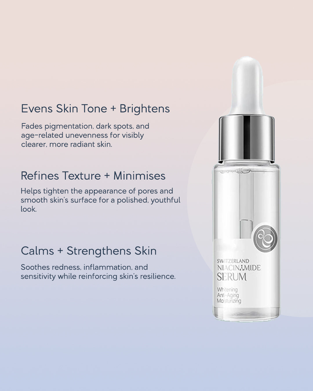 6 x Swiss Niacinamide Serum