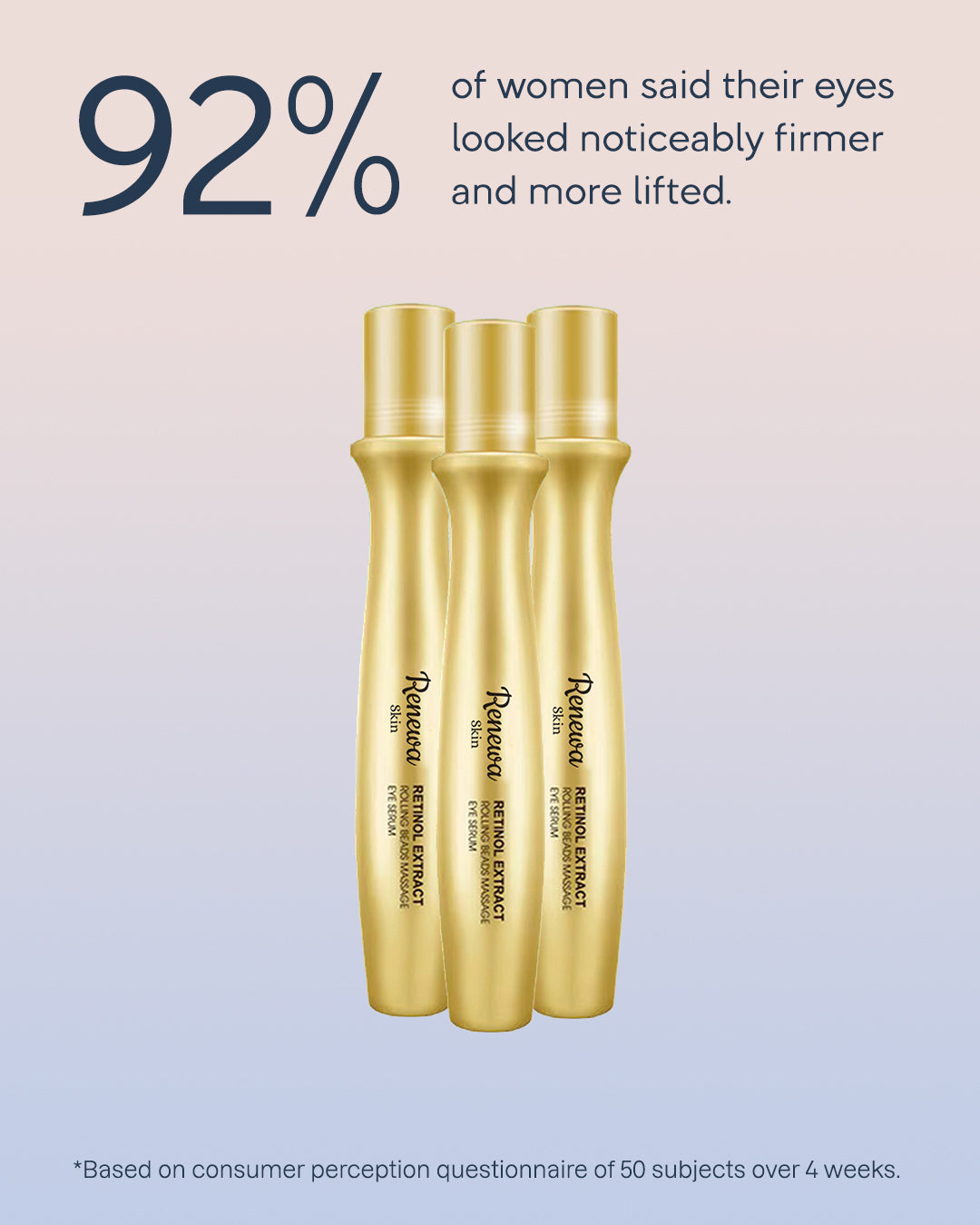 3 Golden Retinol Eye Cream