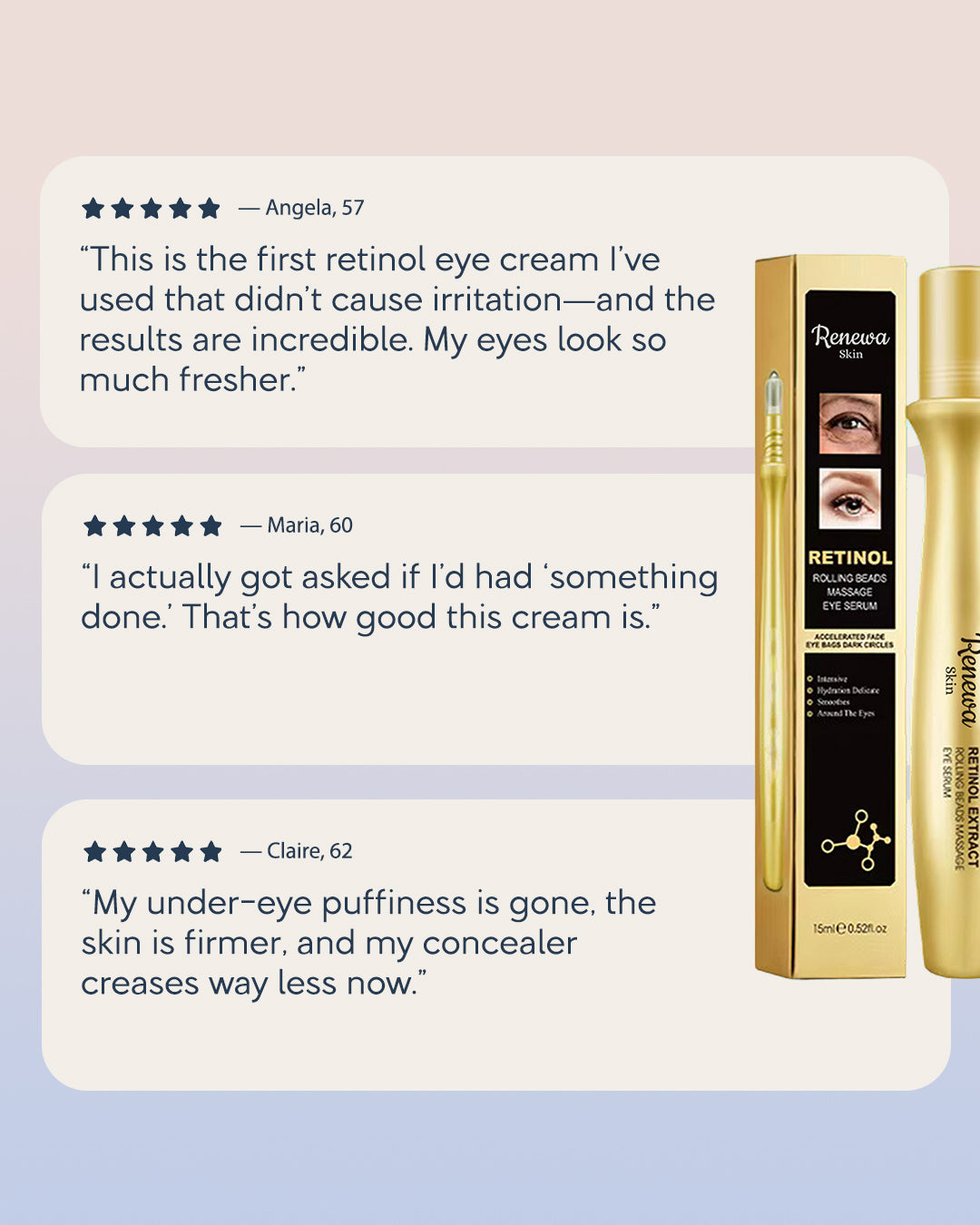 6 Golden Retinol Eye Cream