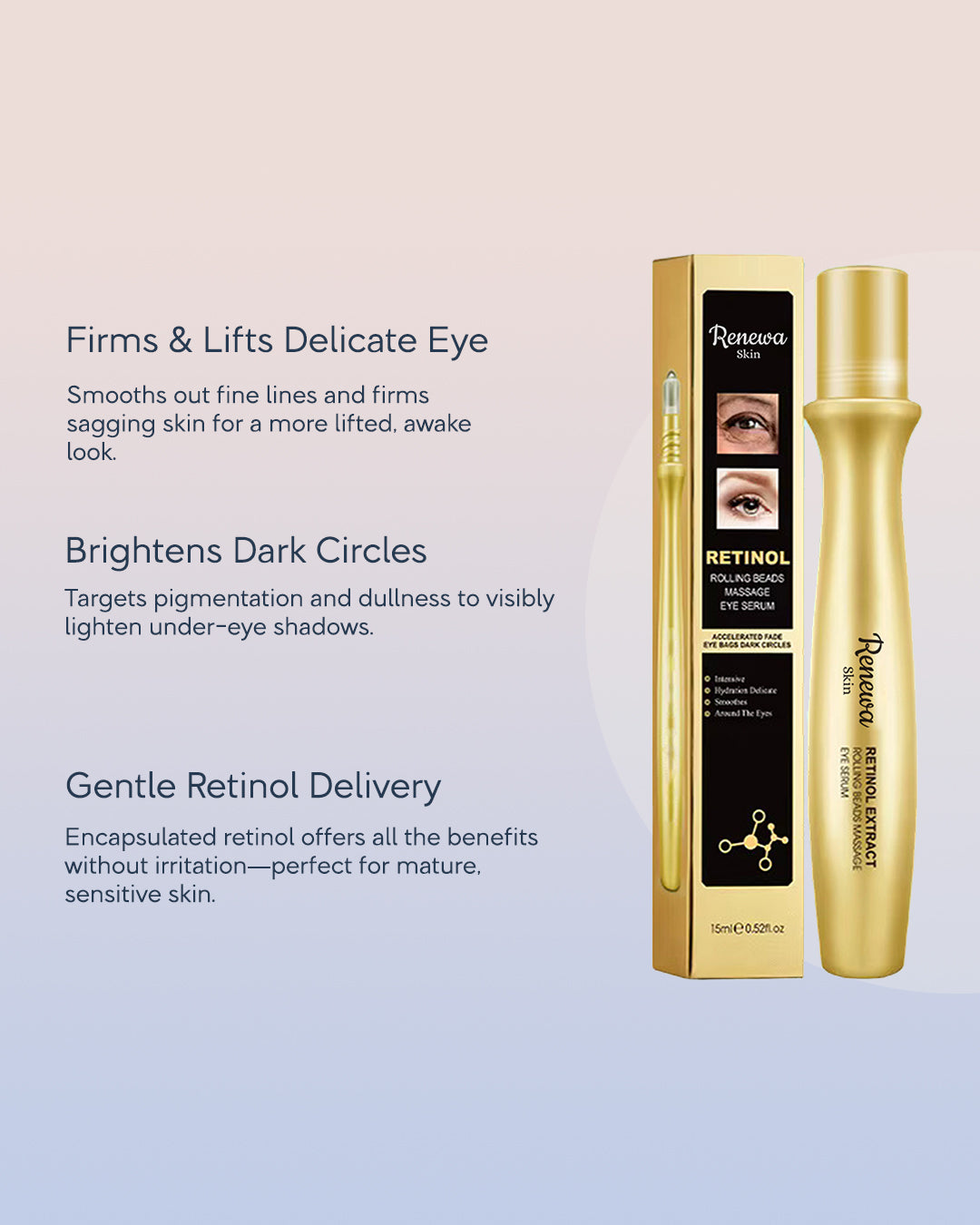 6 Golden Retinol Eye Cream