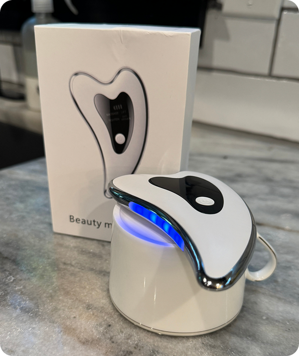 Skincare device and serum