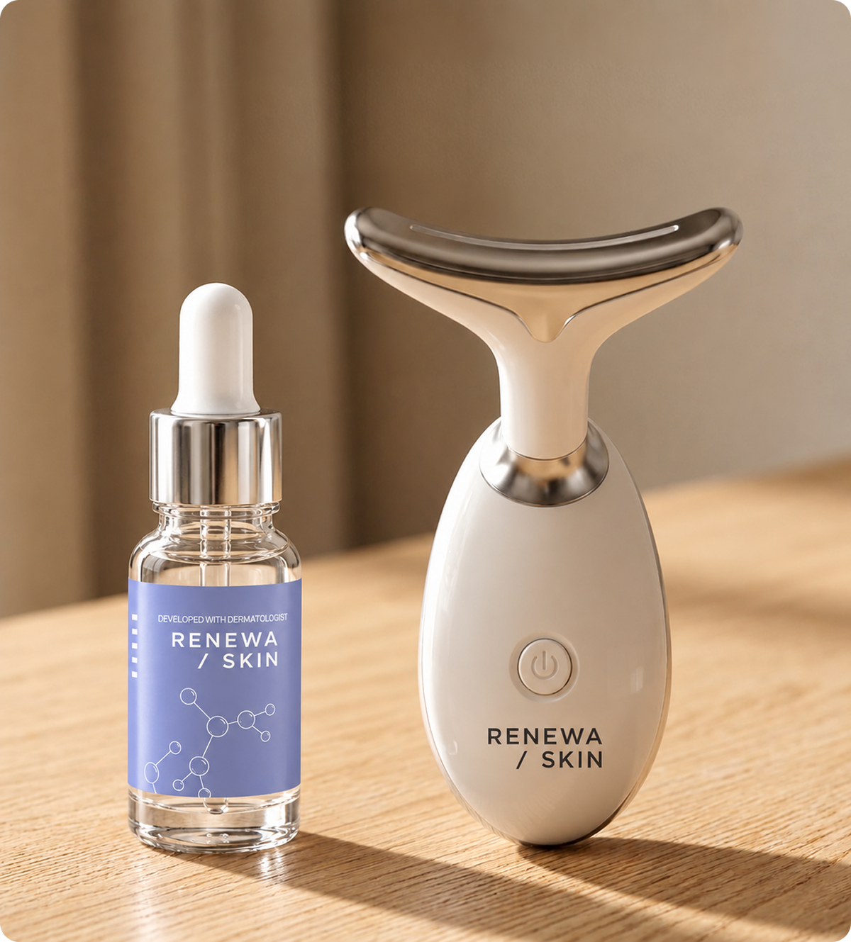 RenewaLift device with Renewa AgeDefy Serum