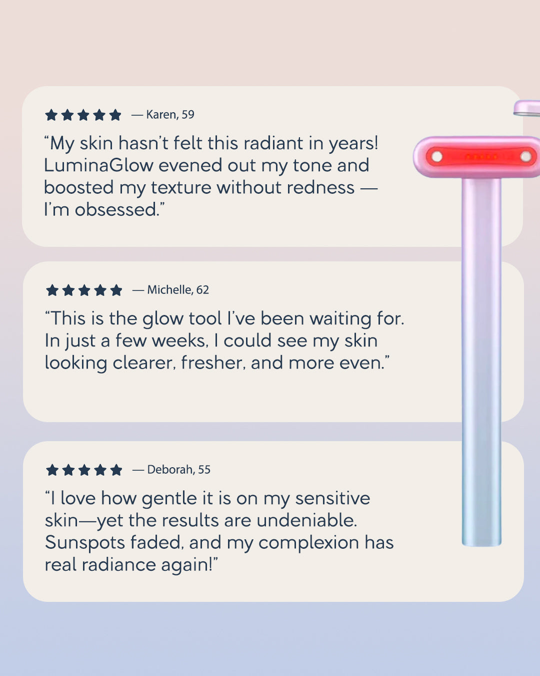 LuminaGlow Device