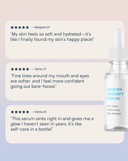 3 x Renewa AgeDefy Serum
