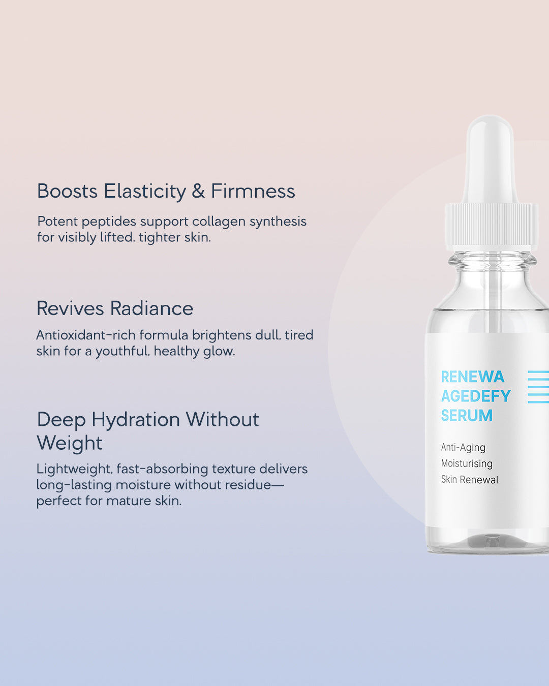 3 x Renewa AgeDefy Serum