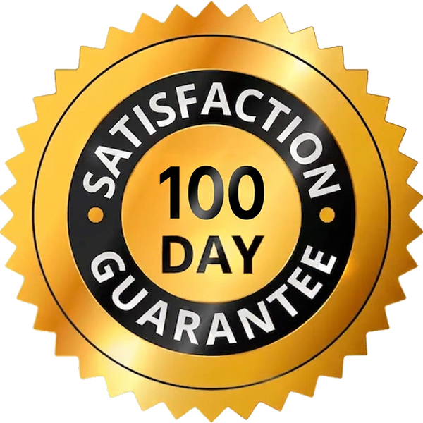 100-day money-back guarantee